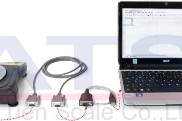 Lấy dữ liệu từ cân điện tử vào Excel