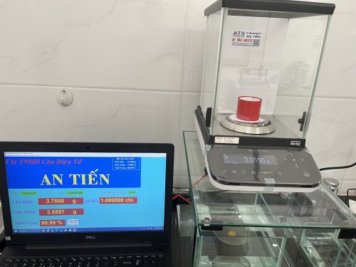 Phần mềm cân xác định tuổi vàng