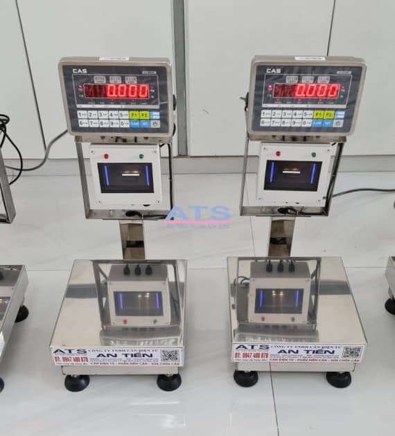 Cân điện tử tính lương công nhật – mã vạch